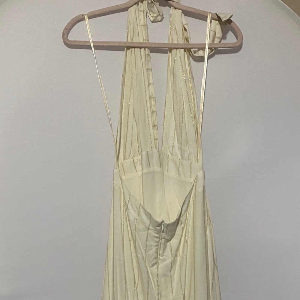 FARM Rio Cream Backless Dress - Picture 3 of 4